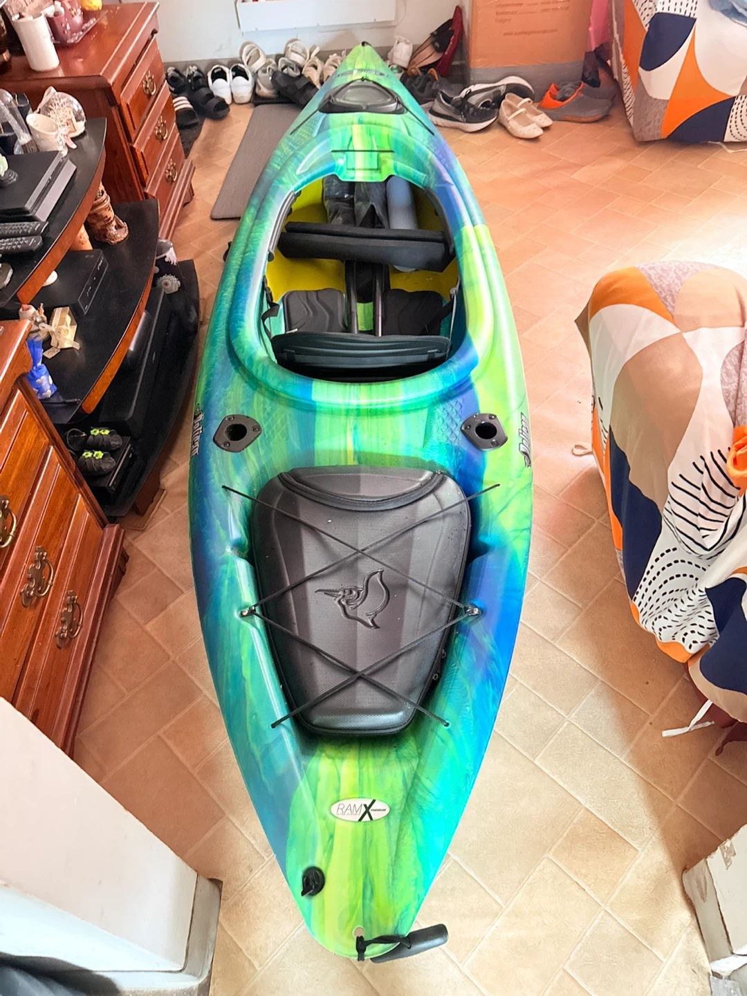 Pelican Mustang 100X EXO Kayak plus Accesories