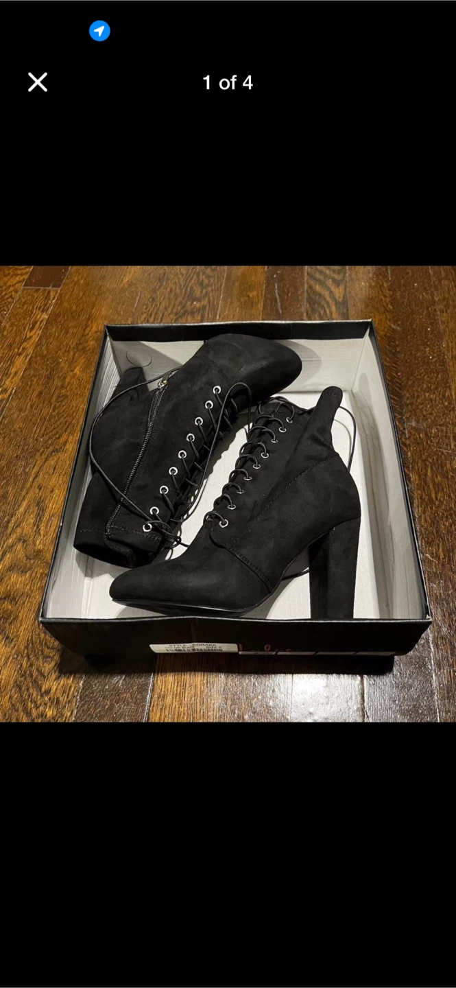 Lulus Soraka Lace Up Suede Ankle Boots