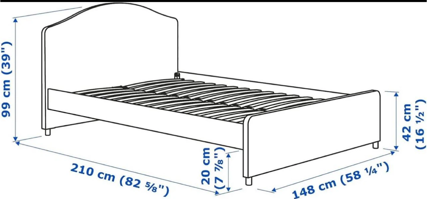 Queen bed - photo 2