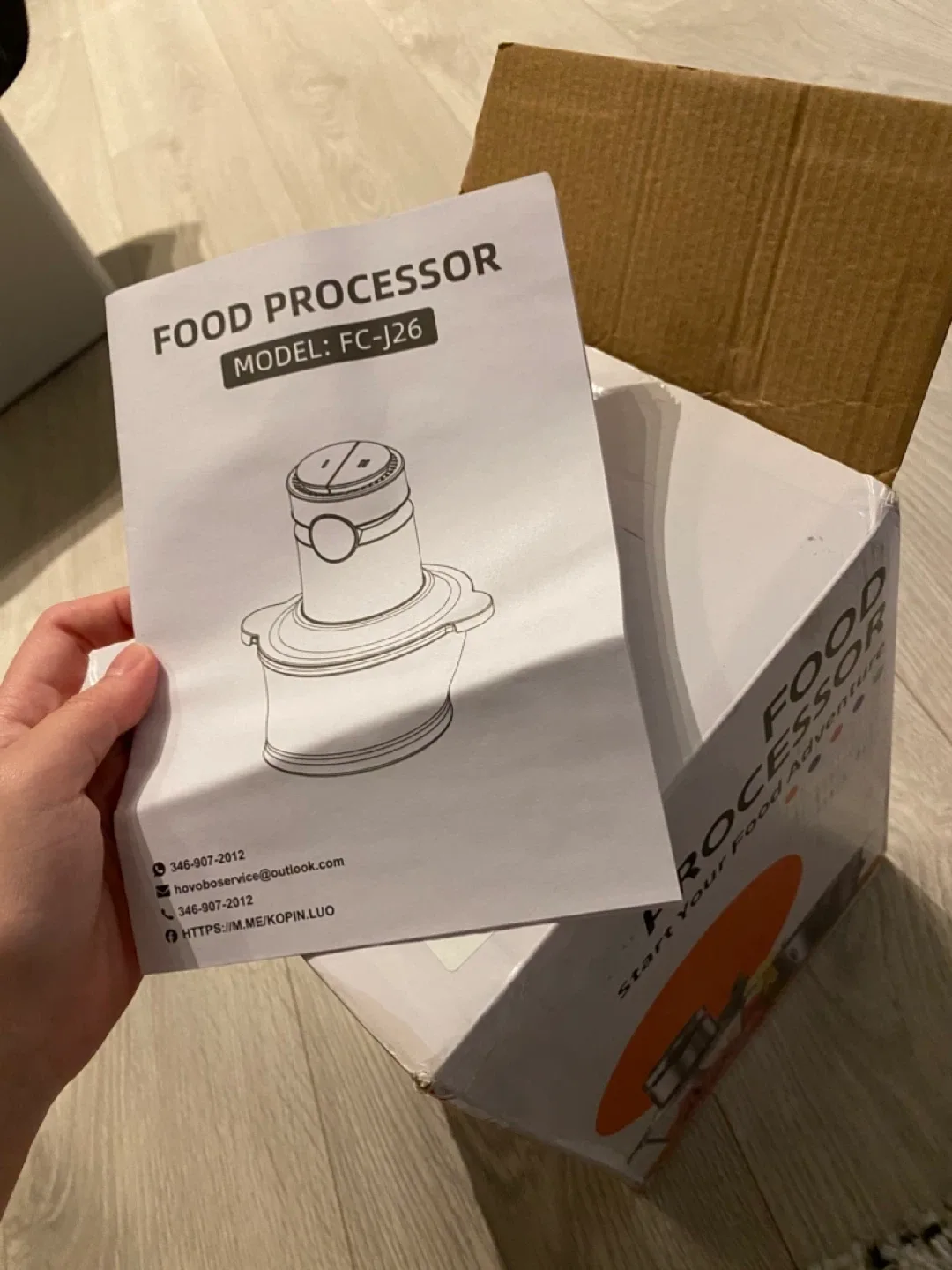 Food Processor - Brand New in Box image indicator(3)
