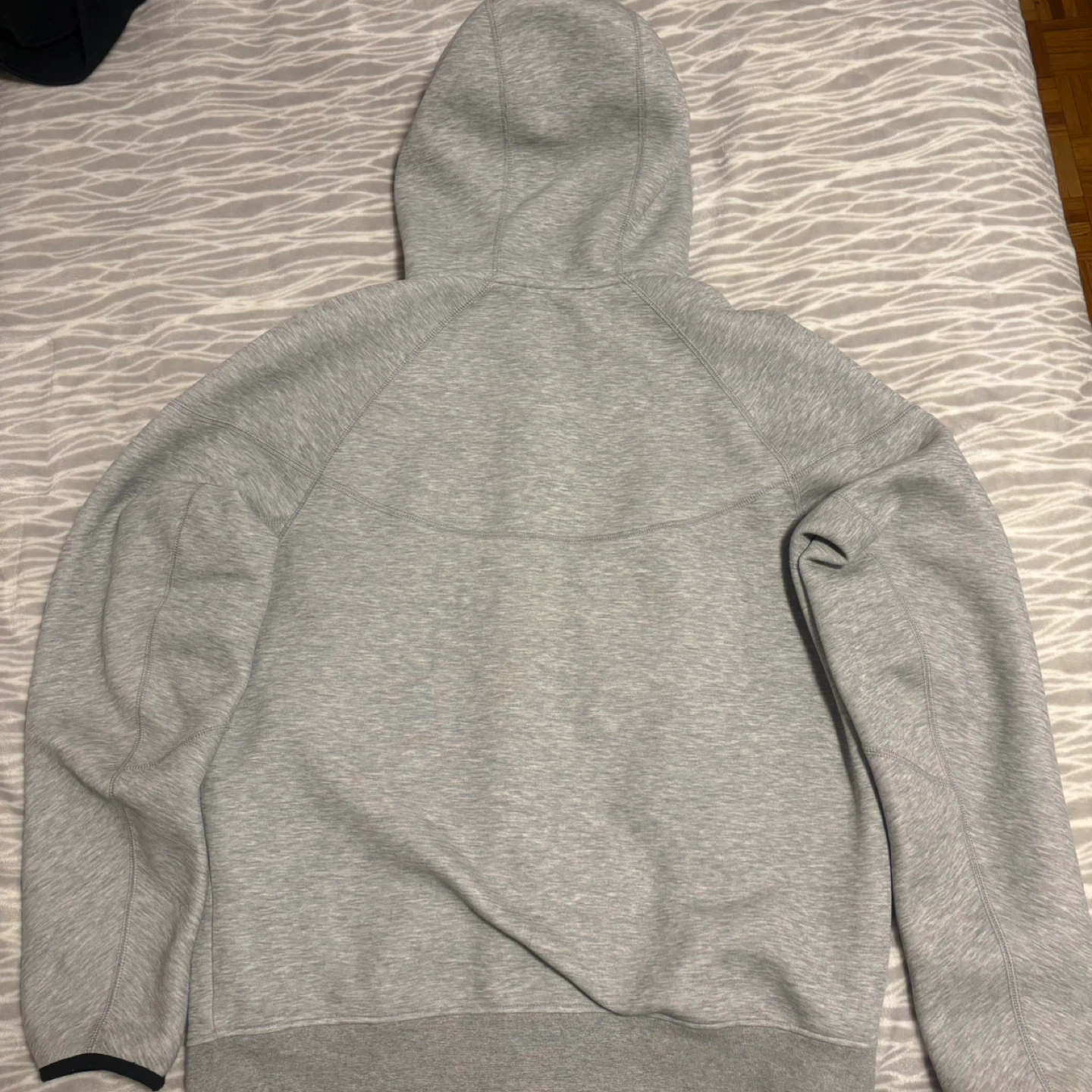Nike Tech Windrunner Hoodie - Grey, Size L - photo 2