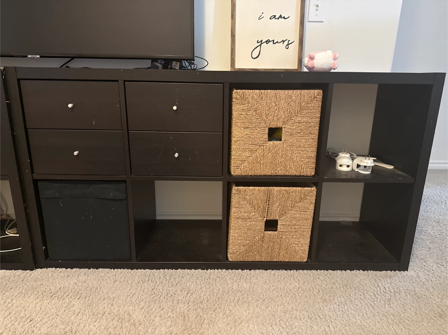 IKEA Kallax Shelf Unit - Black-Brown - photo 2