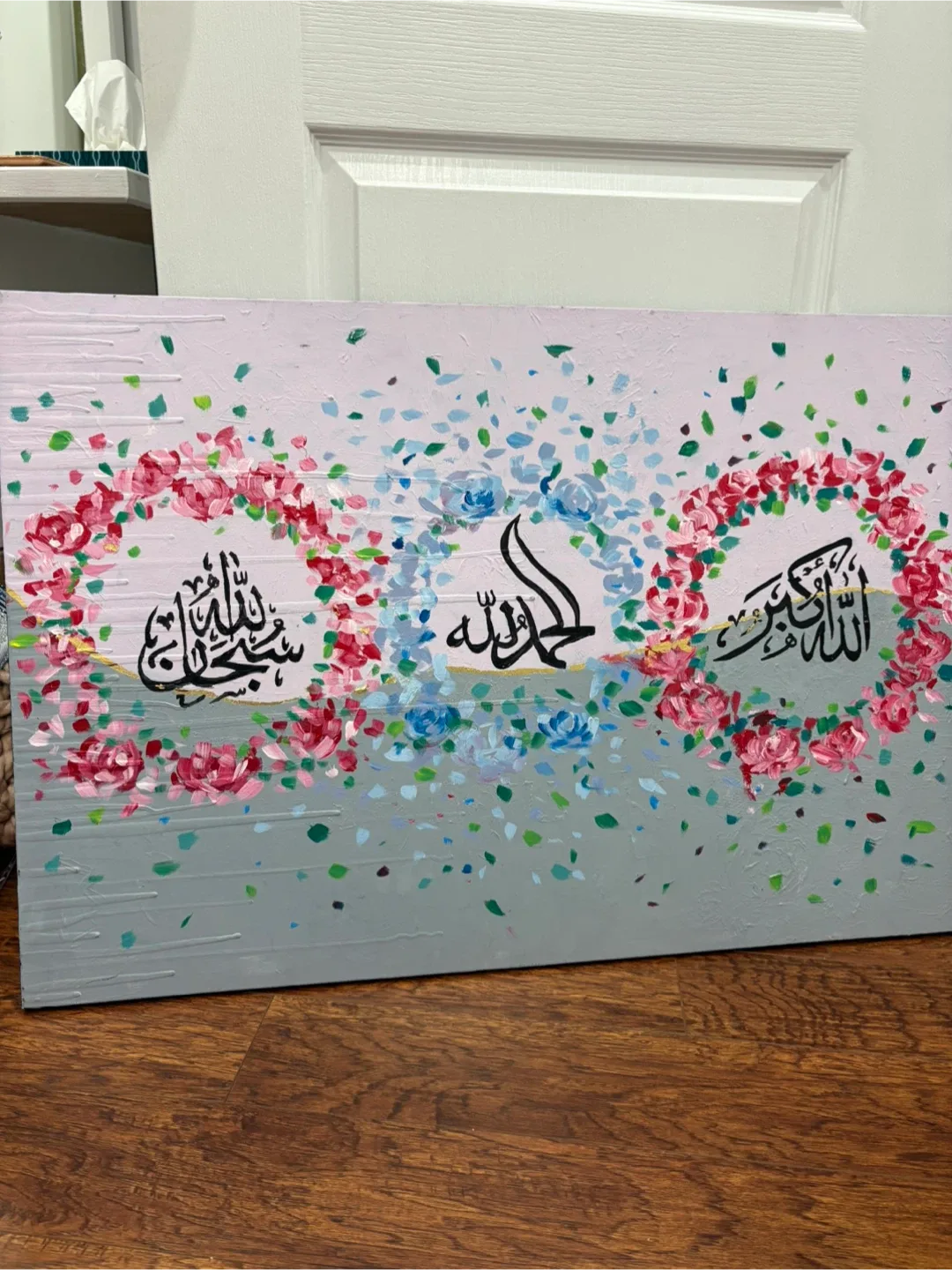 Arabic Calligraphy Islamic Hand Painted Artwork image indicator(6)