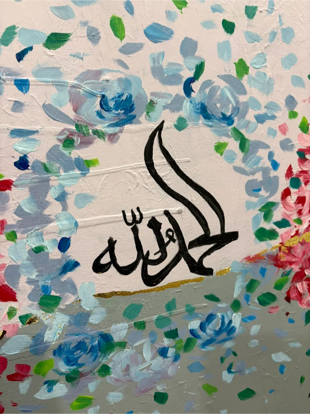 Arabic Calligraphy Islamic Hand Painted Artwork image indicator(3)