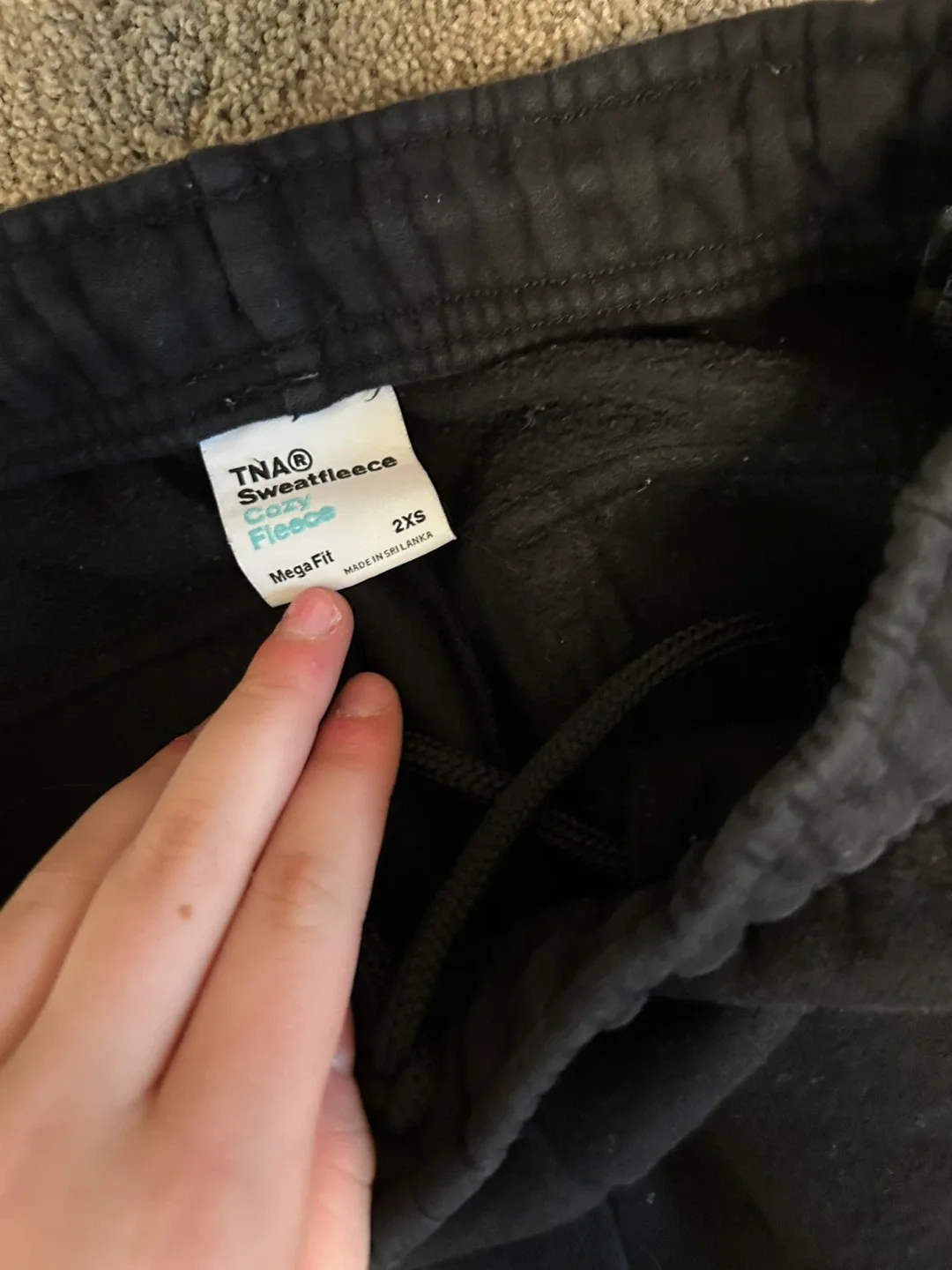 TNA Sweatfleece MegaFit Cargo Pants - 2XS image indicator(2)