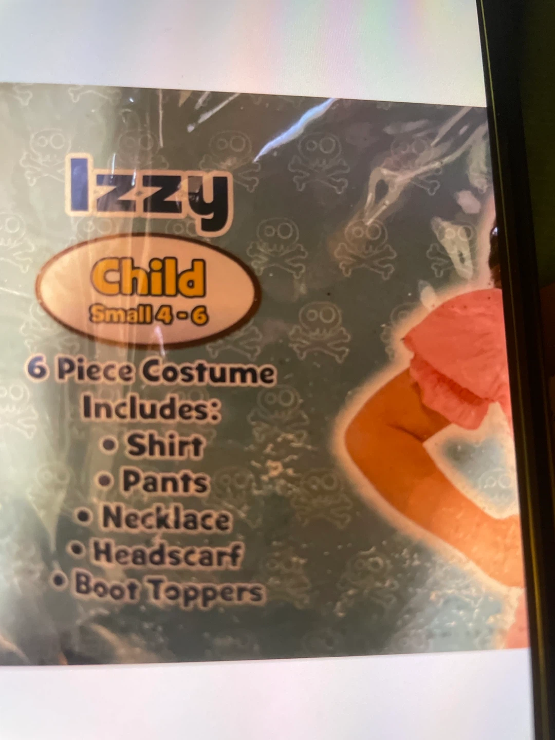 Disney Izzy Child Costume - Size Small (4-6) - photo 3