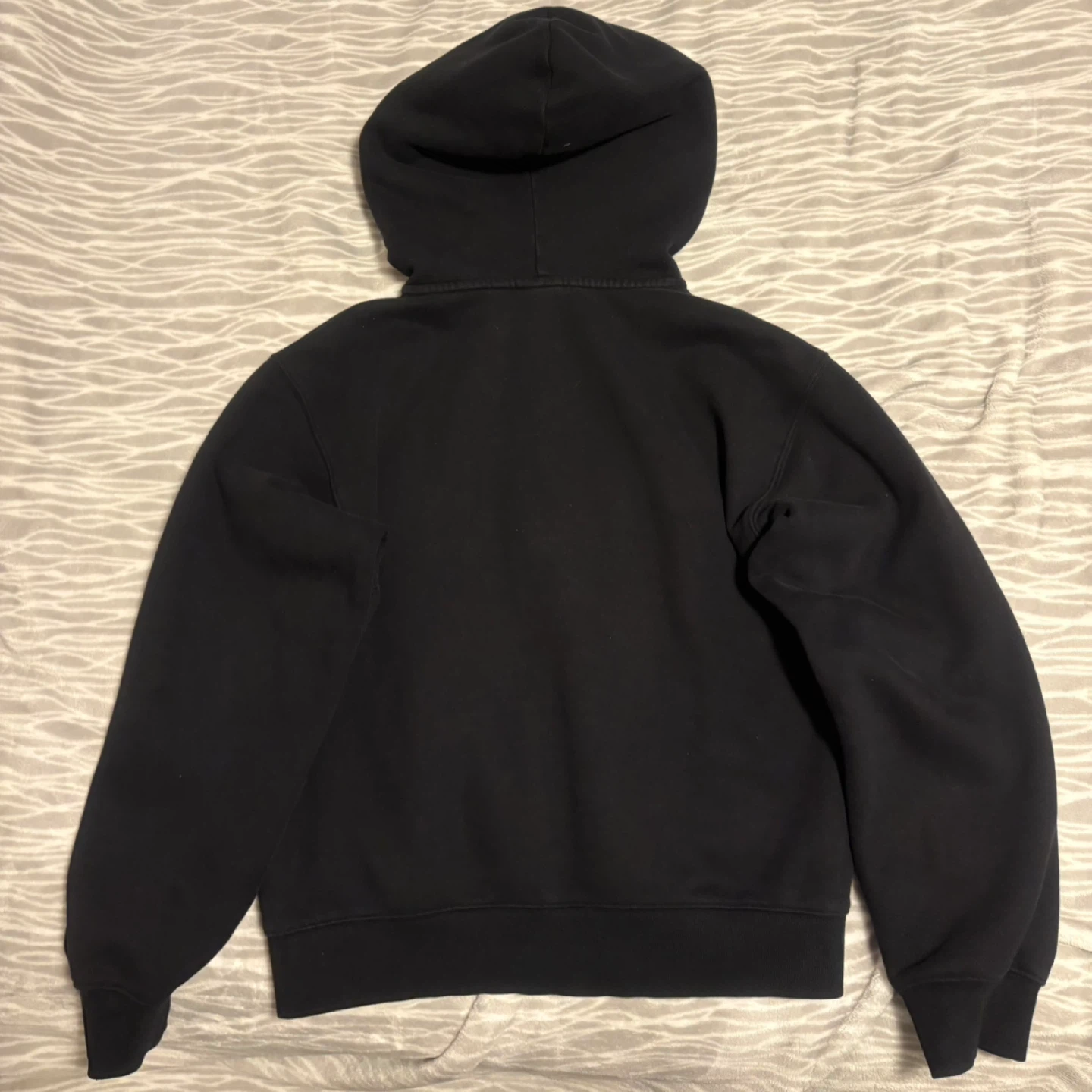 TNA Cozy Fleece Perfect Zip Hoodie - Black, Size M - photo 2