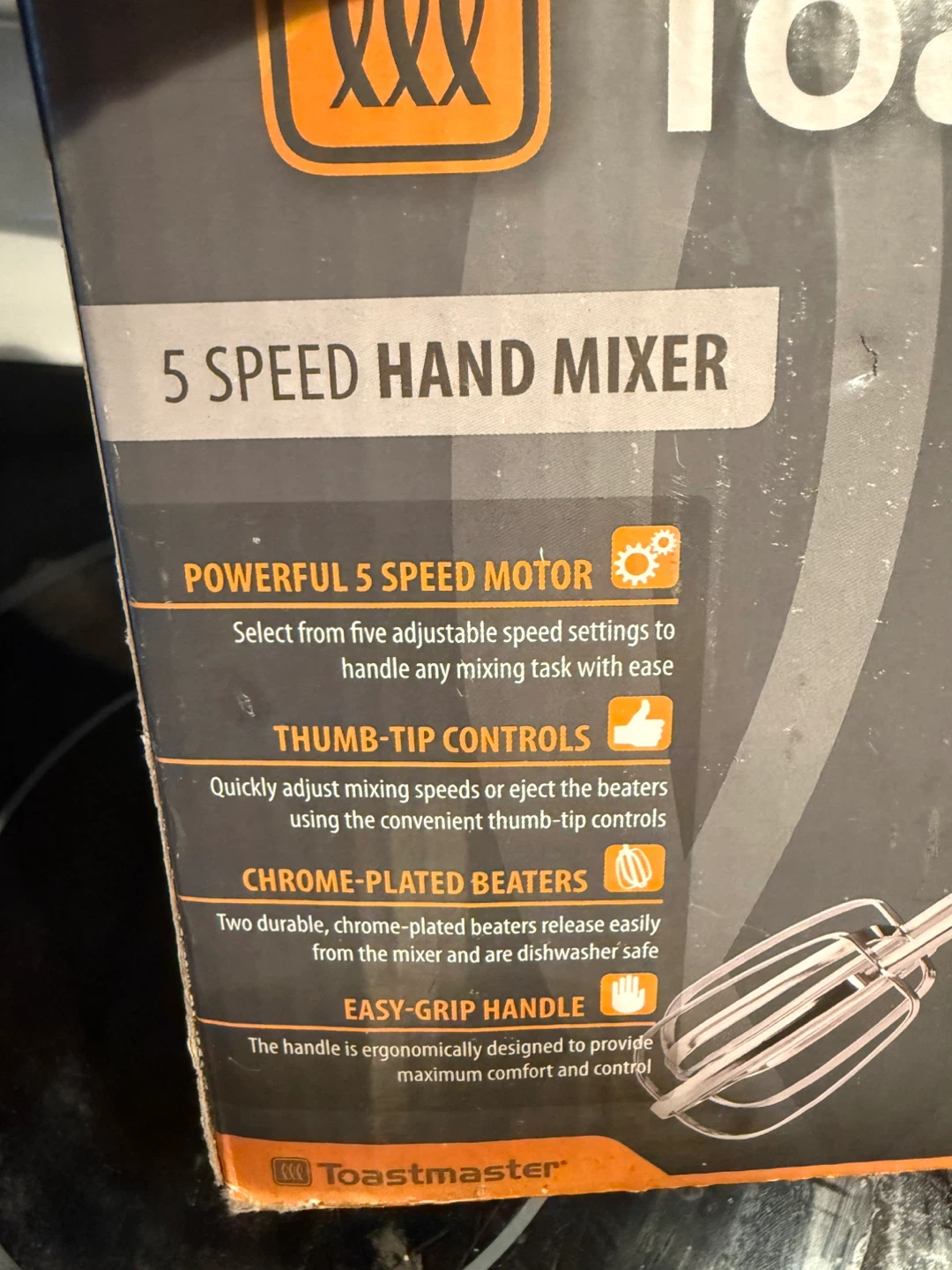 Toastmaster 5 Speed Hand Mixer - photo 3
