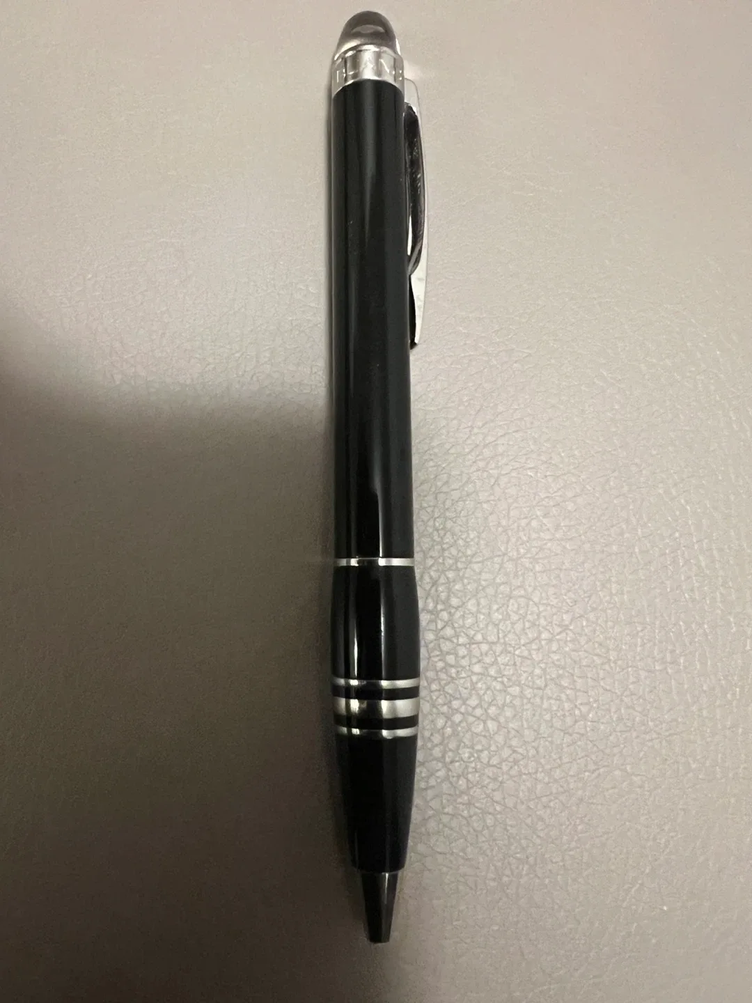 Montblanc Floating Star Ballpoint Pen Black Ballpoint Pen w/ Box image indicator(8)
