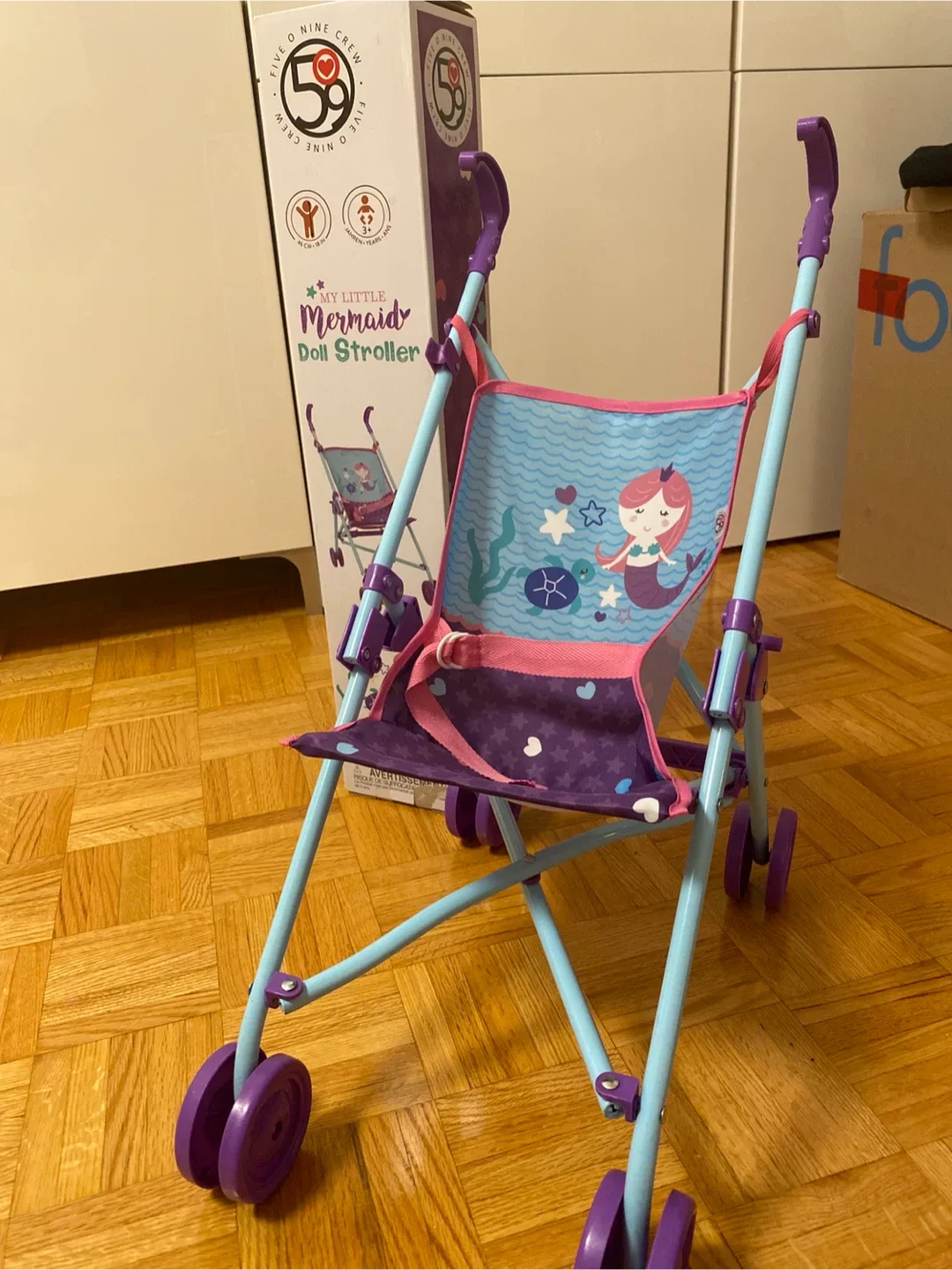 My Little Mermaid Doll Stroller - Five O Nine Crew thumbnail