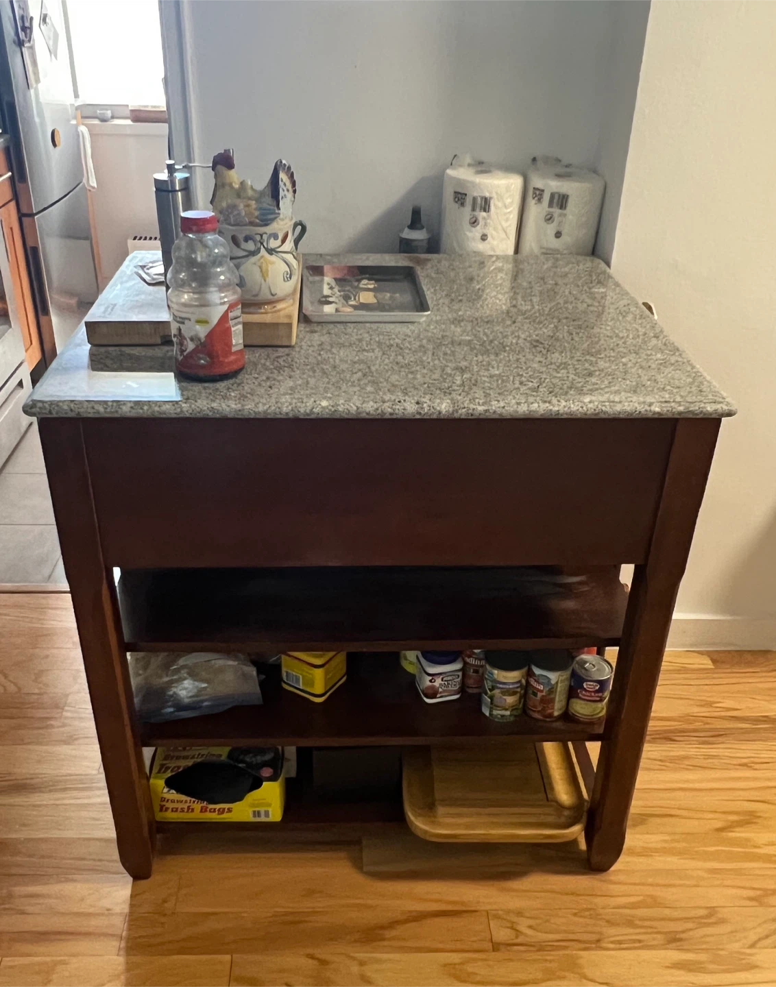 Kitchen Island with Granite Top - photo 3