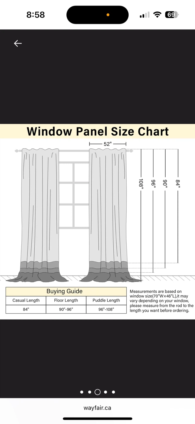 Grey Velvet Curtains 84" - photo 2