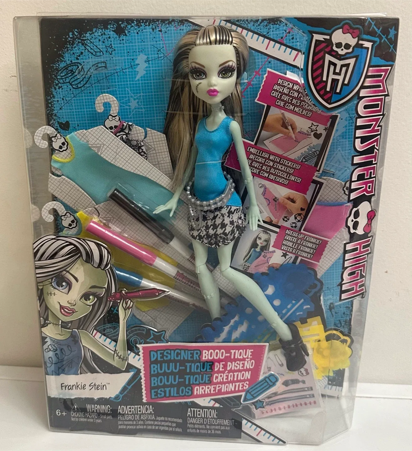 Frankie Stein Designer Boo-Tique from Monster High thumbnail