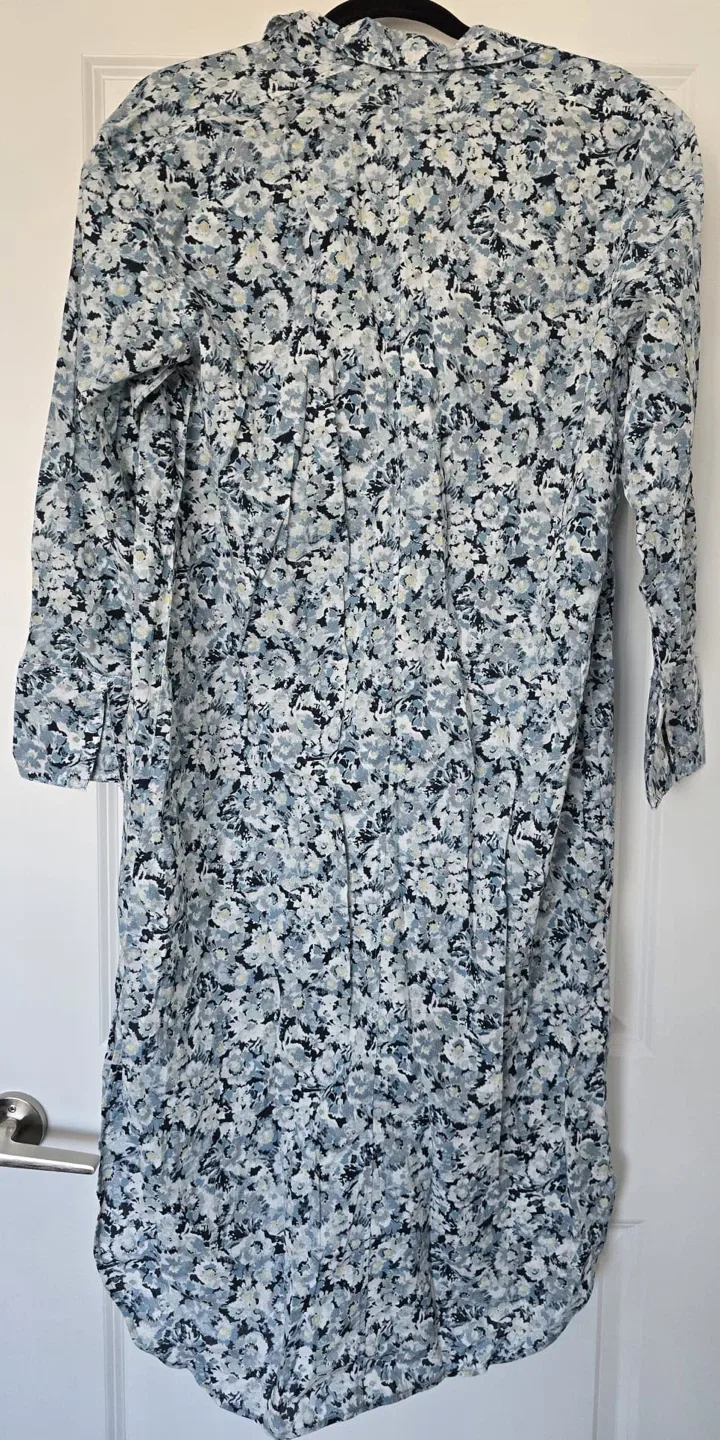 H&M Floral Print Cotton Dress thumbnail