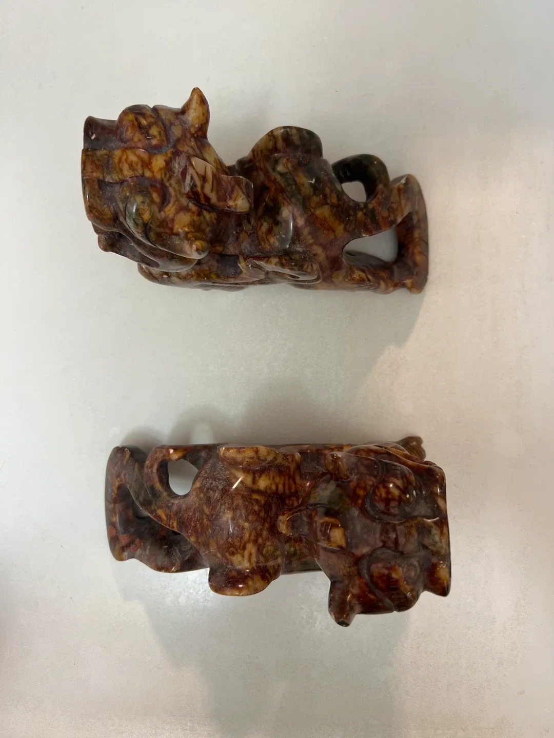 Pair of Stone Foo Dogs image indicator(3)
