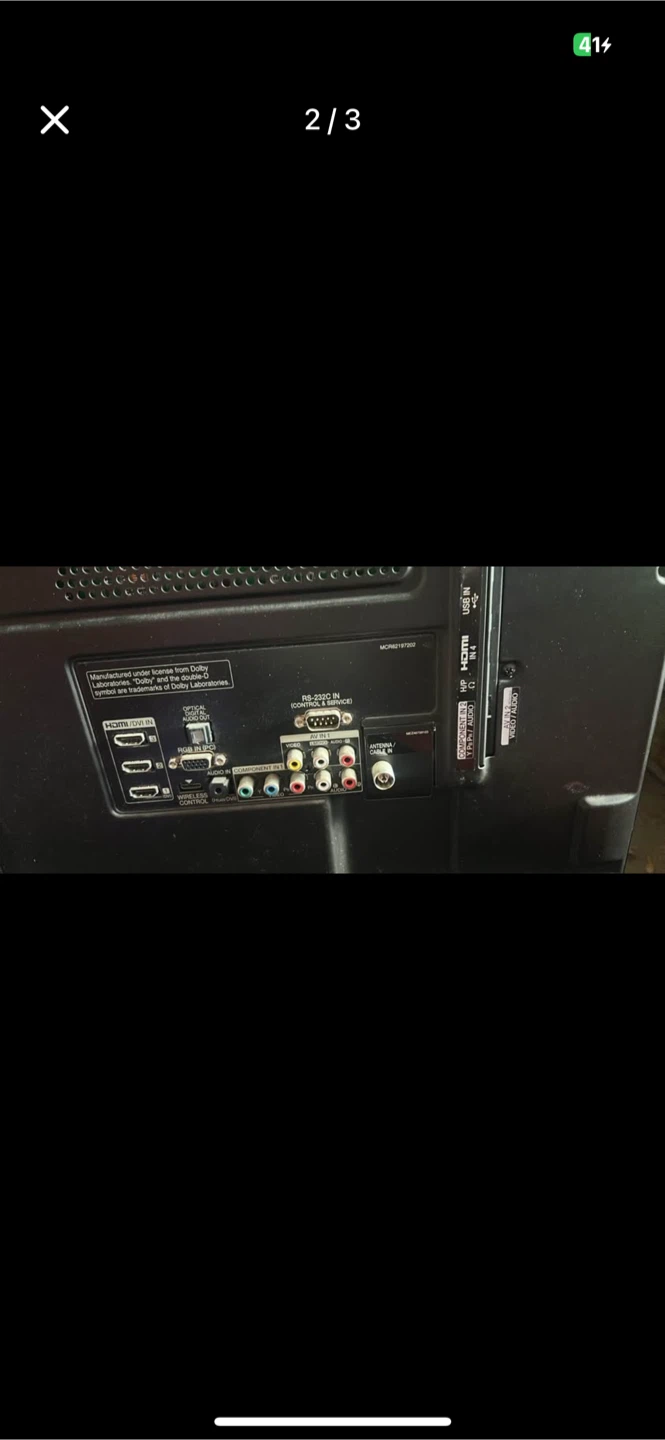 LG 42LE4500 42" TV - photo 2