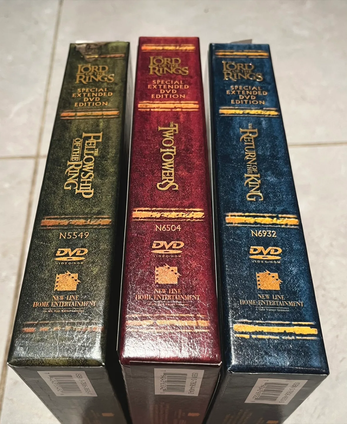 Lord of the Rings Special Extended DVD Edition Set