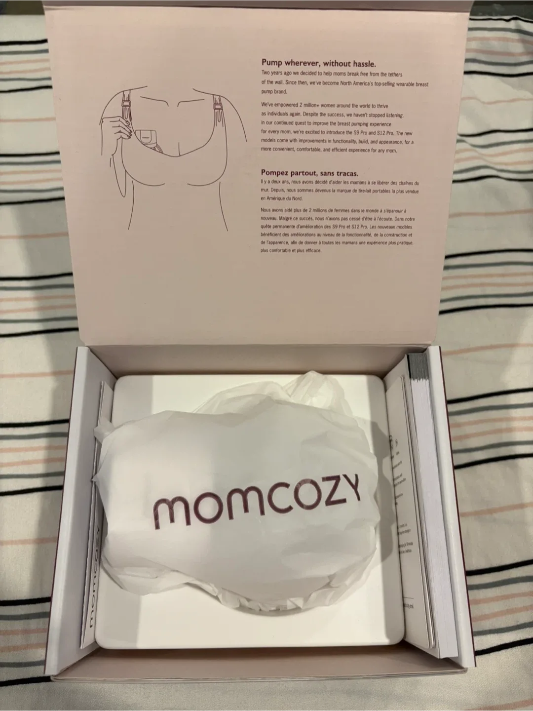 Momcozy S12 Pro Wearable Breast Pump image indicator(2)