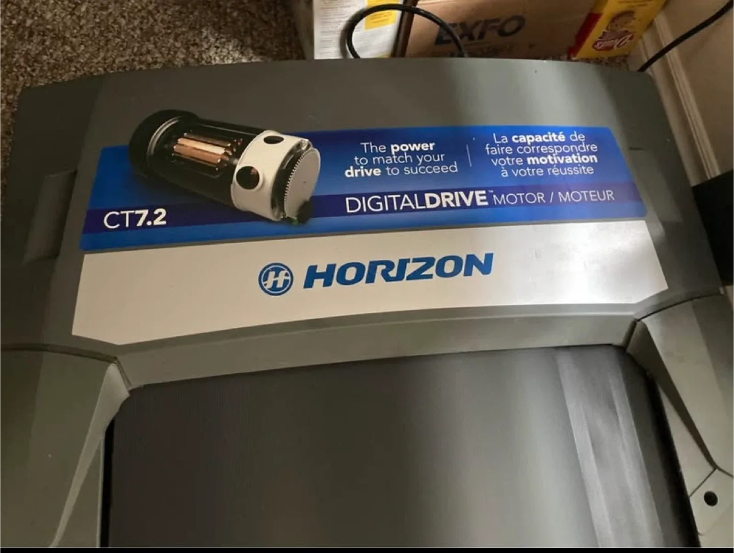 Horizon CT7.2 Treadmill image indicator(5)