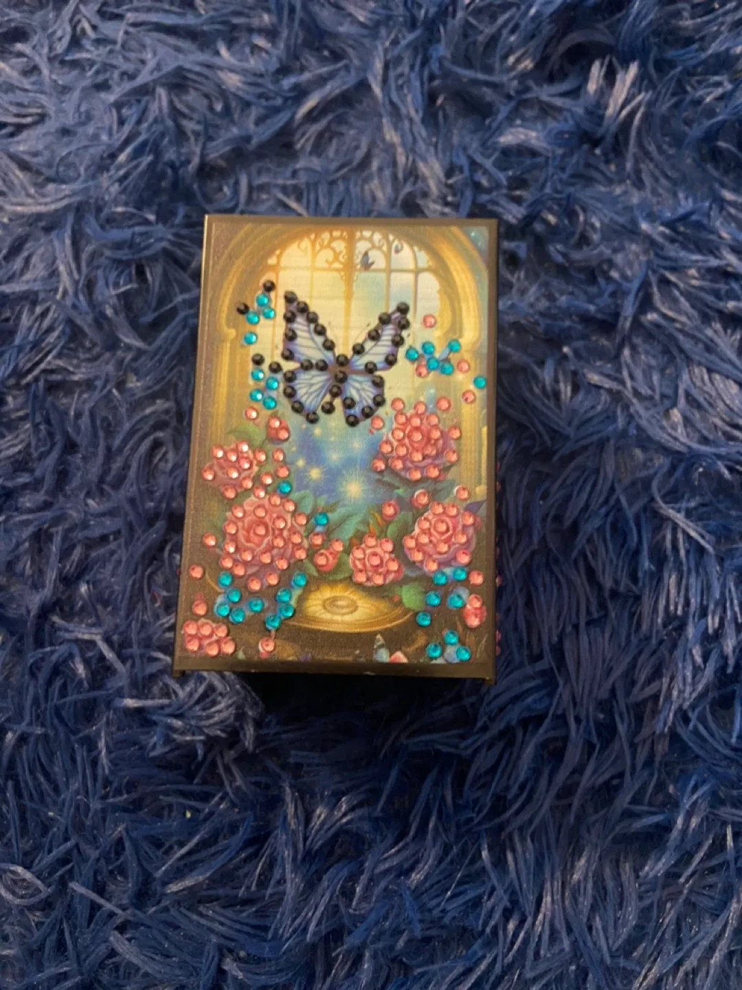 Butterfly & Roses Decorative Pen Holder image indicator(10)