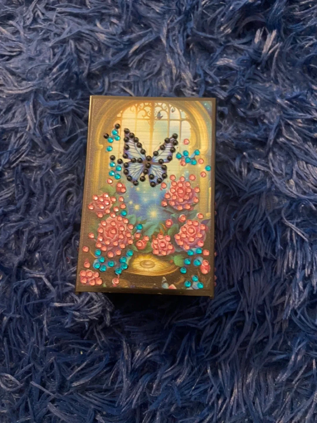 Butterfly & Roses Decorative Pen Holder image indicator(8)