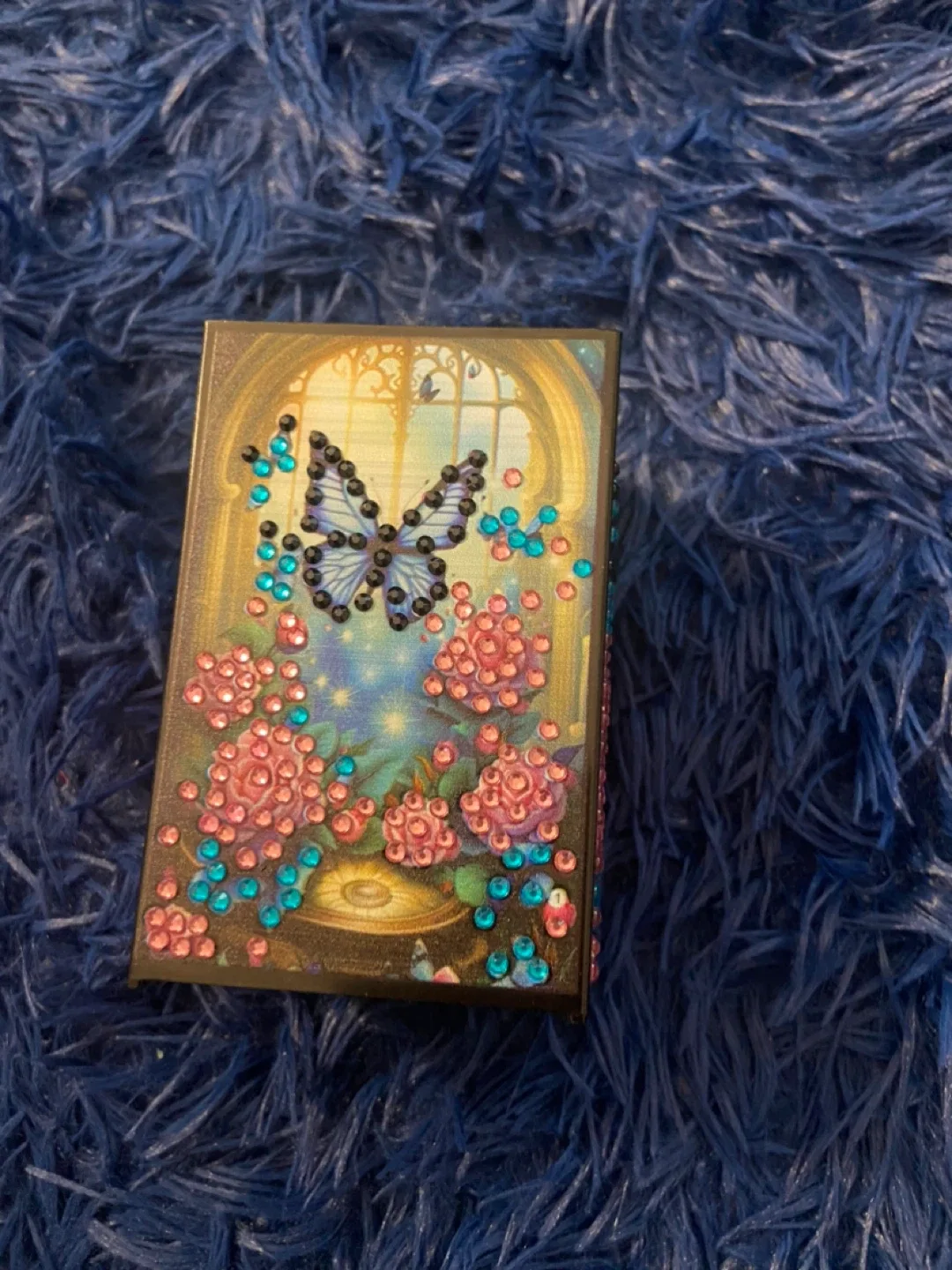 Butterfly & Roses Decorative Pen Holder image indicator(6)