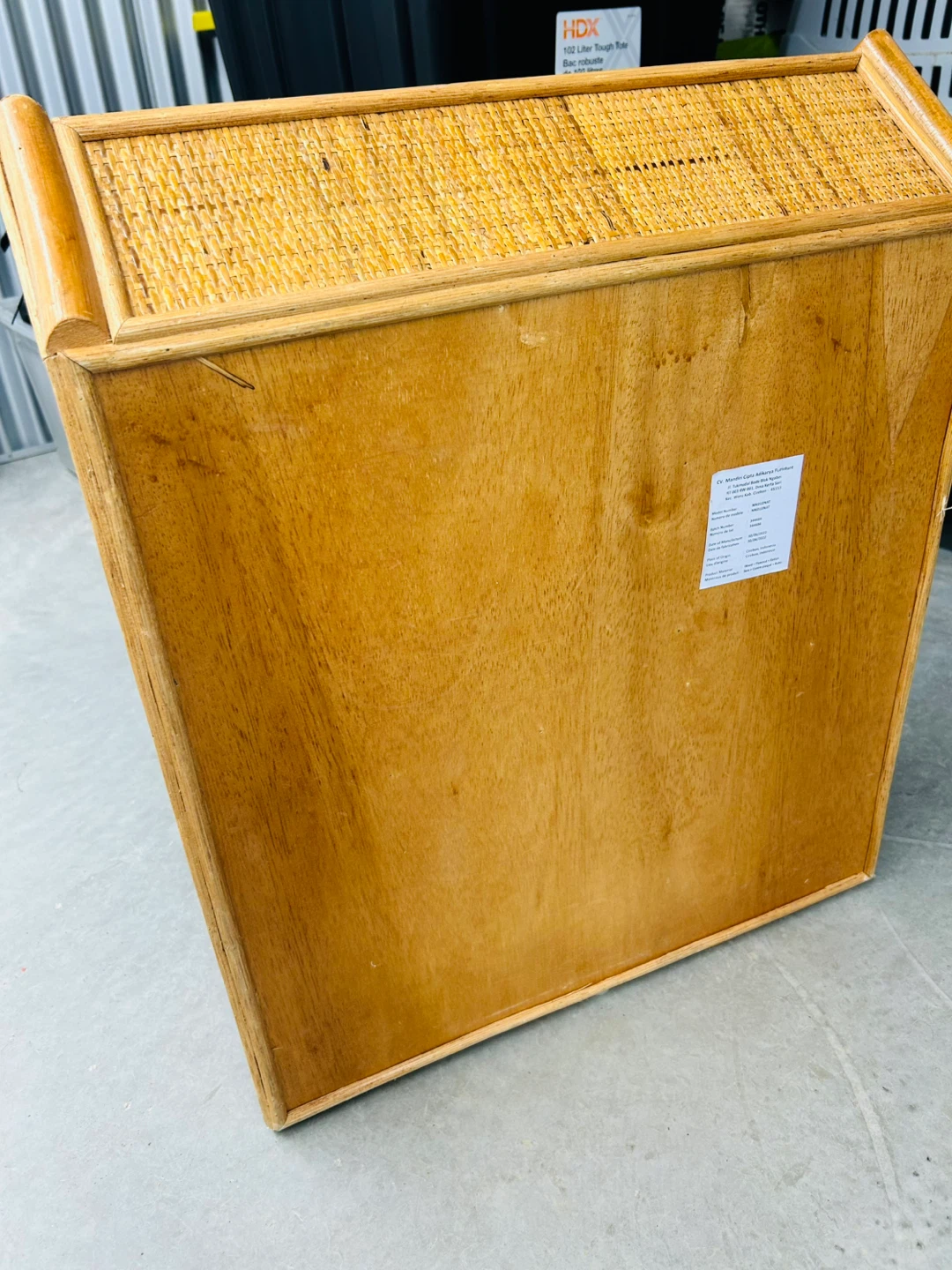 Rattan Dollhouse Shelf - photo 2