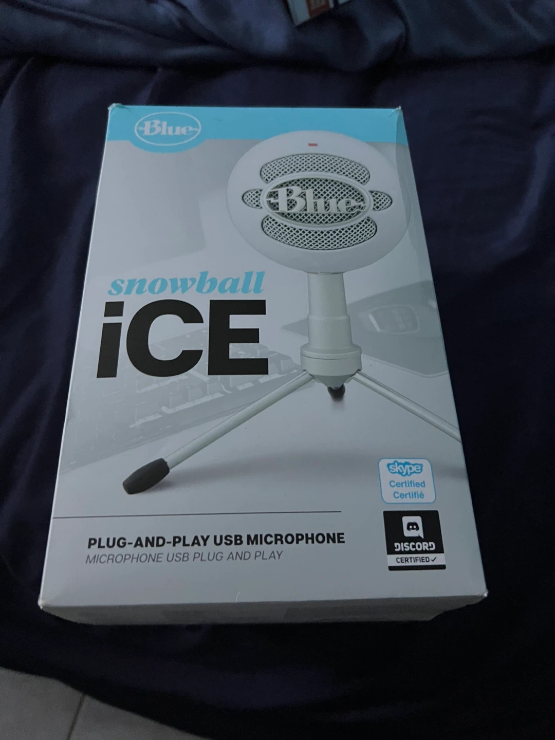 Blue Snowball iCE USB Microphone - White