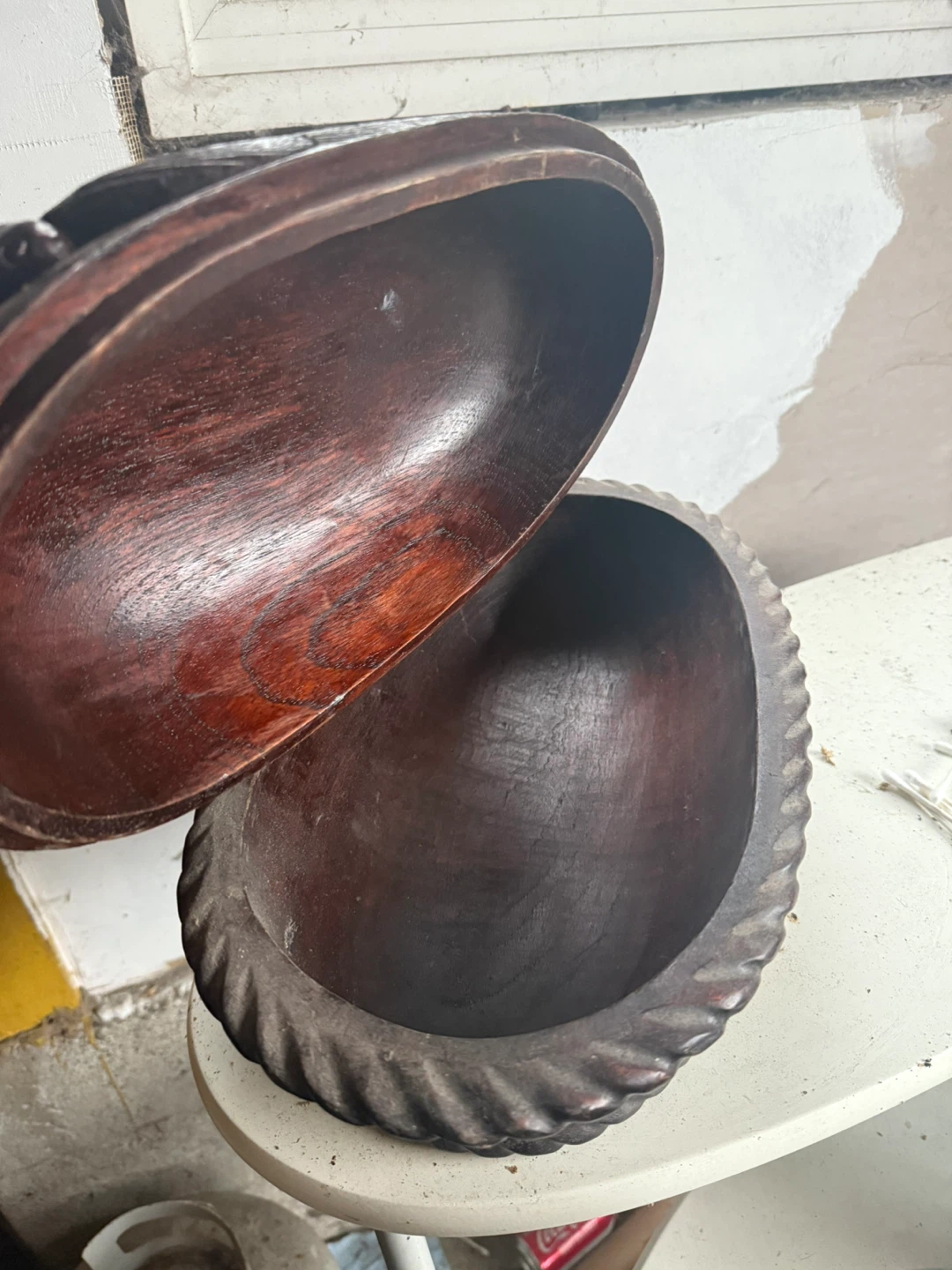 Wooden chicken bowl - photo 2