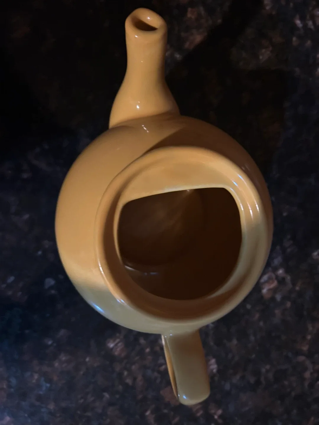 Yellow Ceramic Teapot image indicator(3)