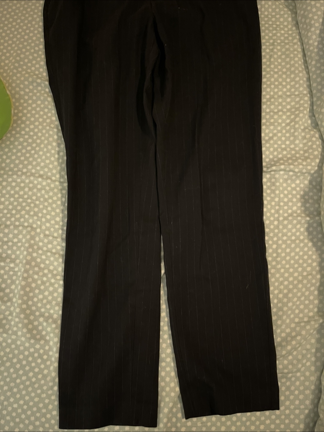 Uniqlo Black Pinstripe Pants - Size 26