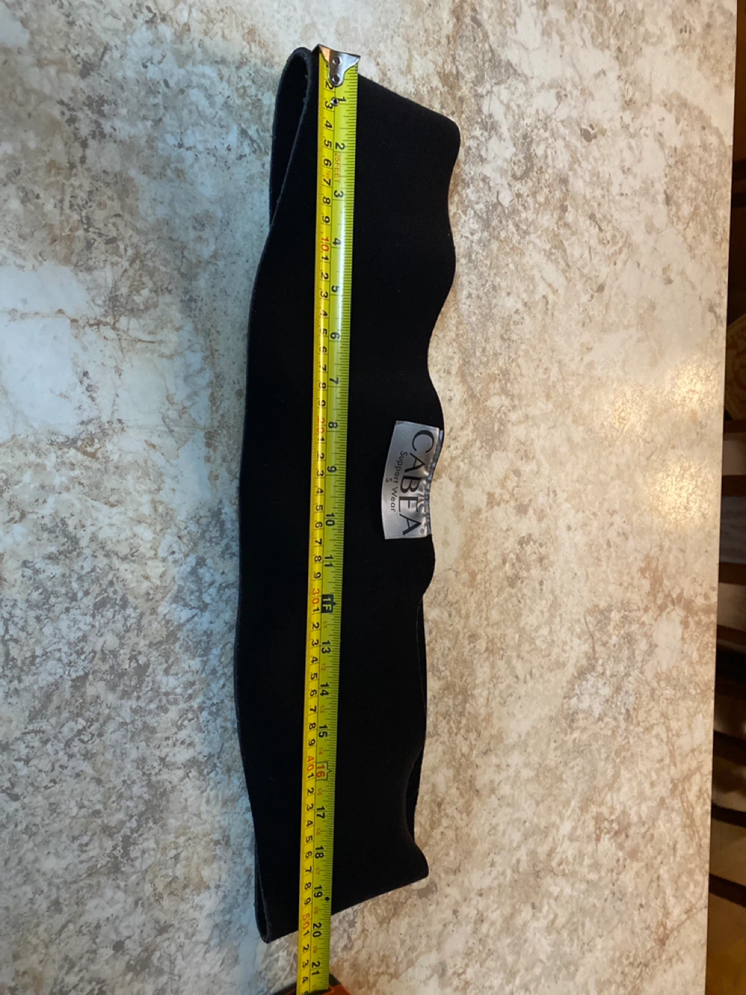 CABEA Support Wear - belly band - Black - photo 2