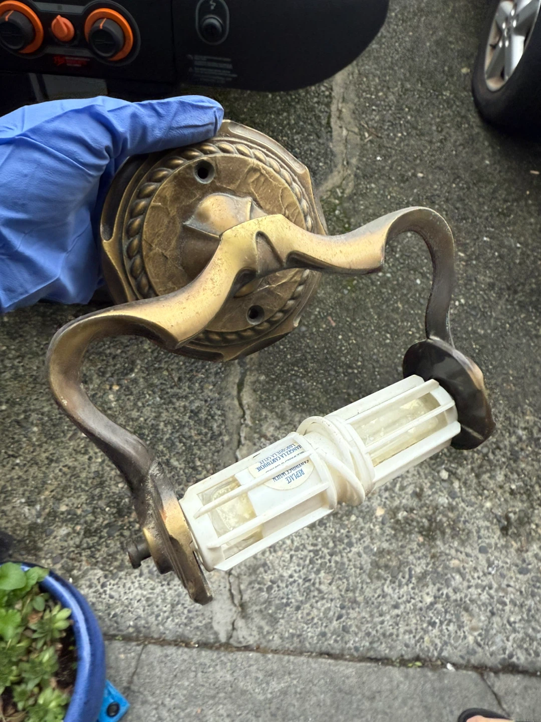 Free!!!Miscellaneous antique brass home furnishings - photo 2