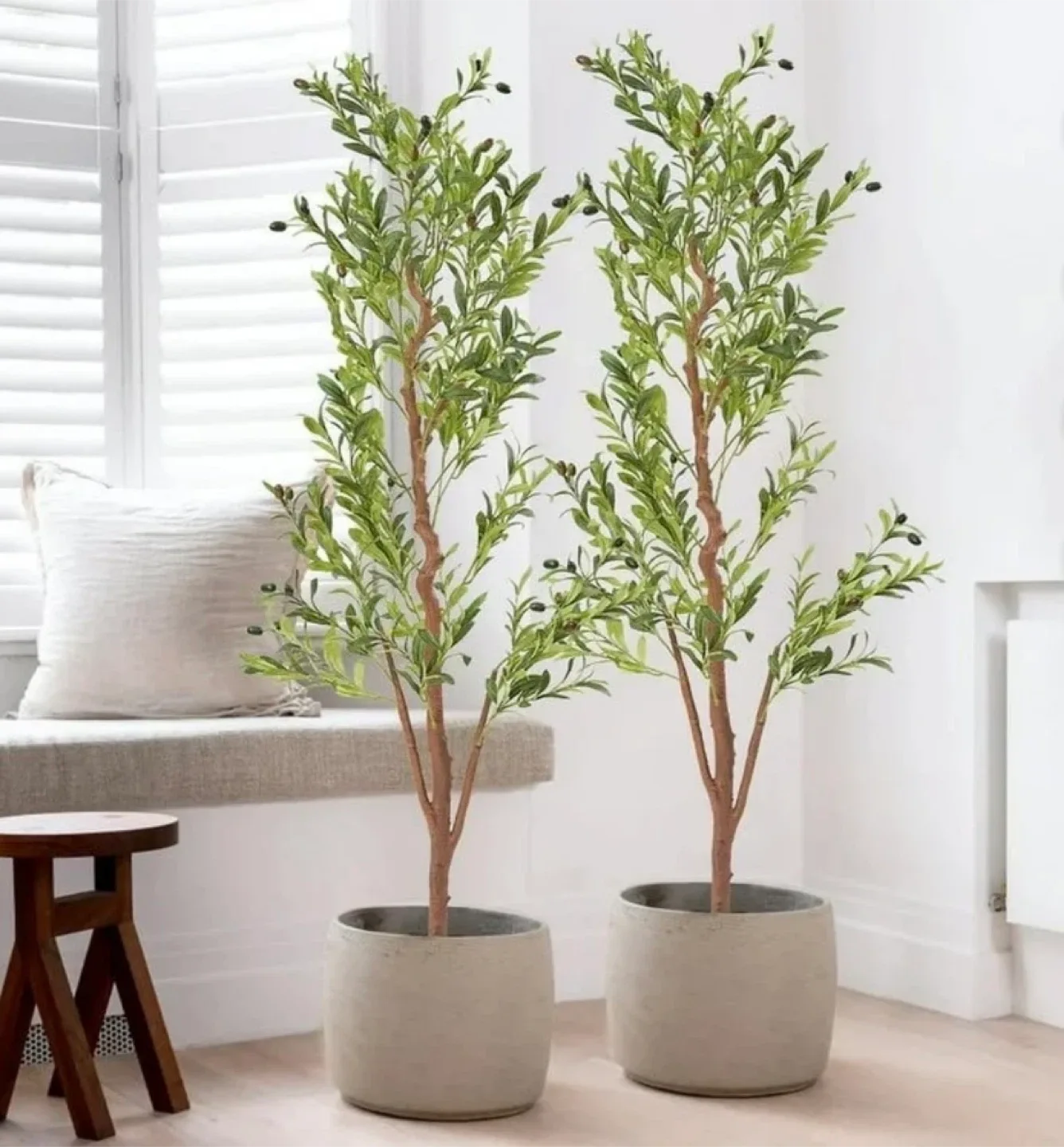 Faux Olive Tree, 60" Tall.   New （one for $30） thumbnail