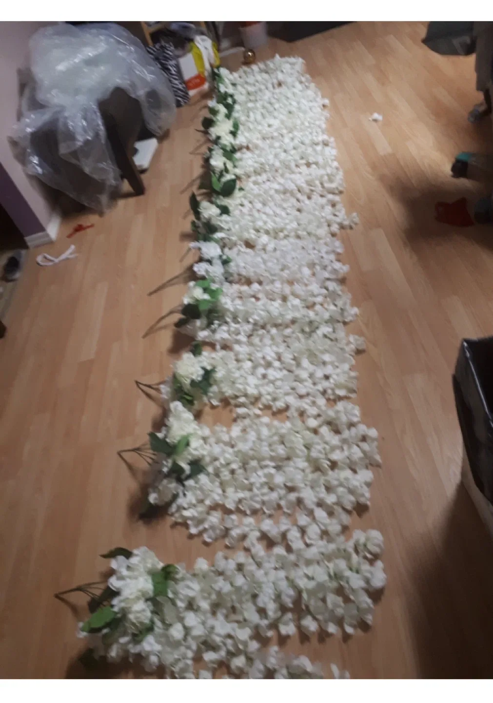 Silk Flower and LED candle image indicator(4)