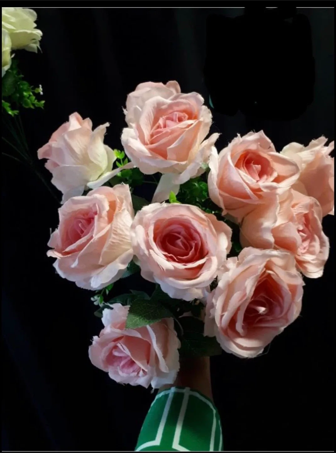 Silk Flower and LED candle image indicator(3)