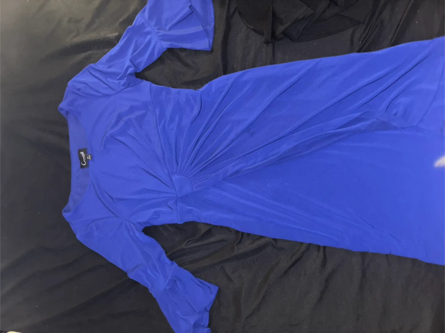 Connected Apparel Blue Dress thumbnail