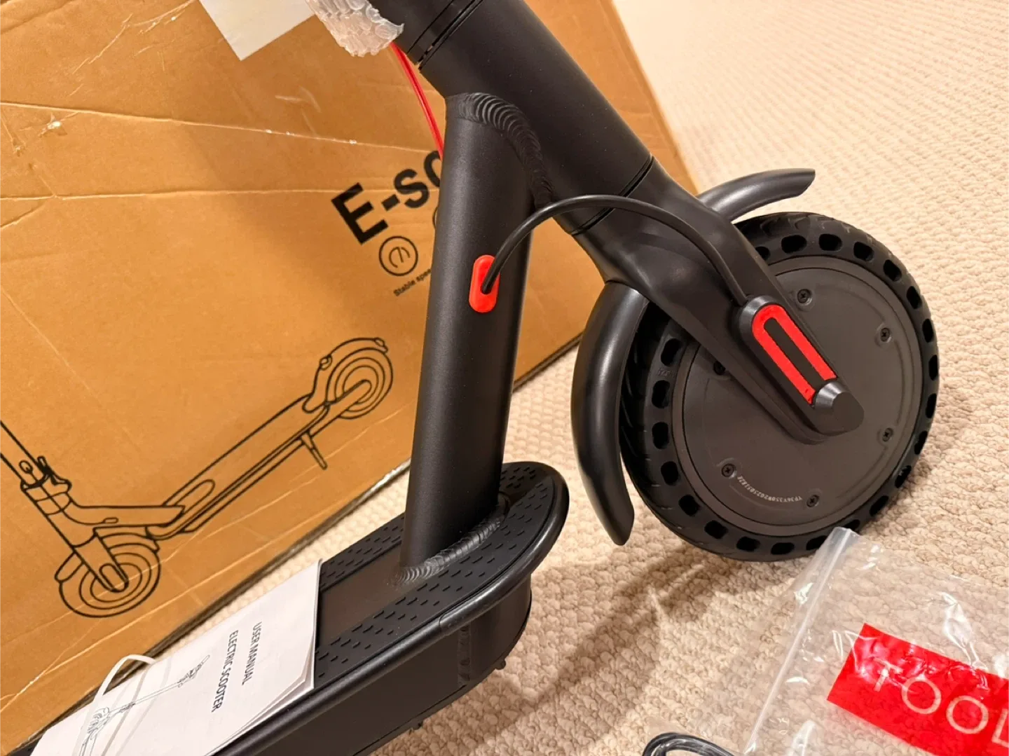 Electric Scooter 350W 10.4AH Smartphone Control eScooter image indicator(7)