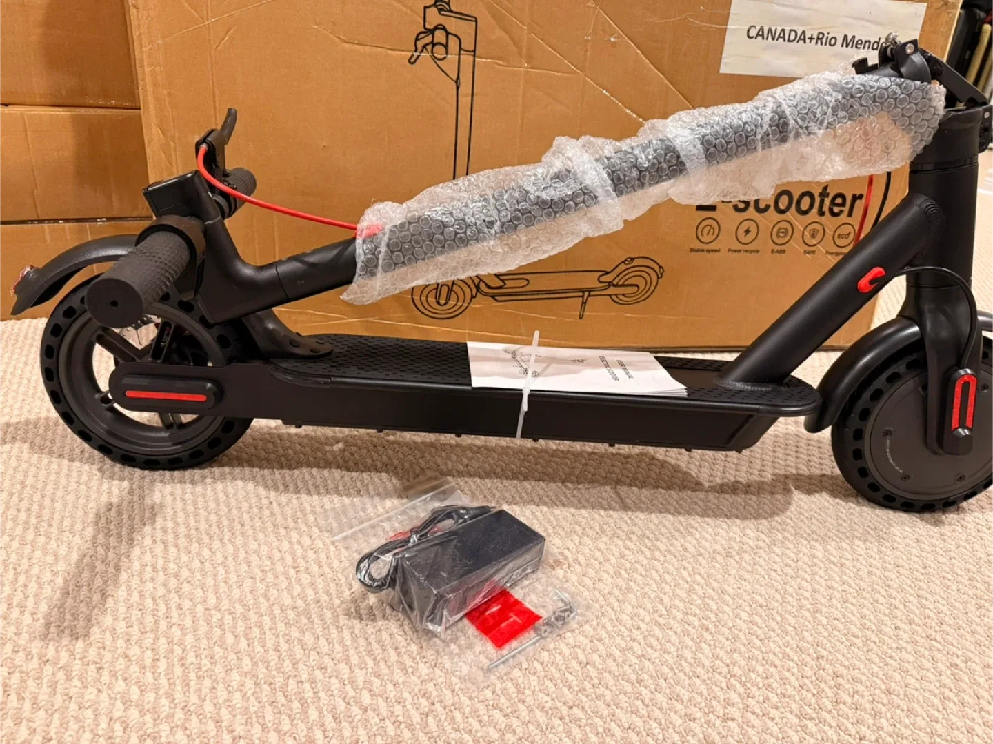 Electric Scooter 350W 10.4AH Smartphone Control eScooter image indicator(10)