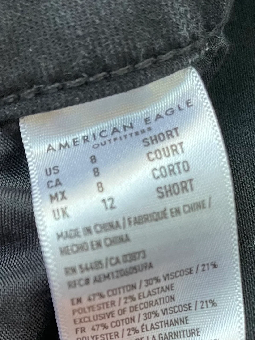 Women’s Black American EagleJeans Size 8 image indicator(5)