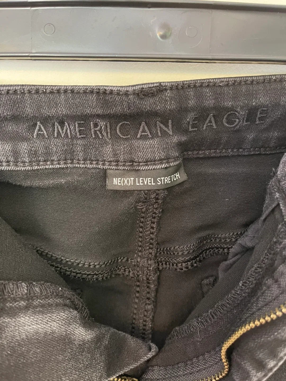 Women’s Black American EagleJeans Size 8 image indicator(4)