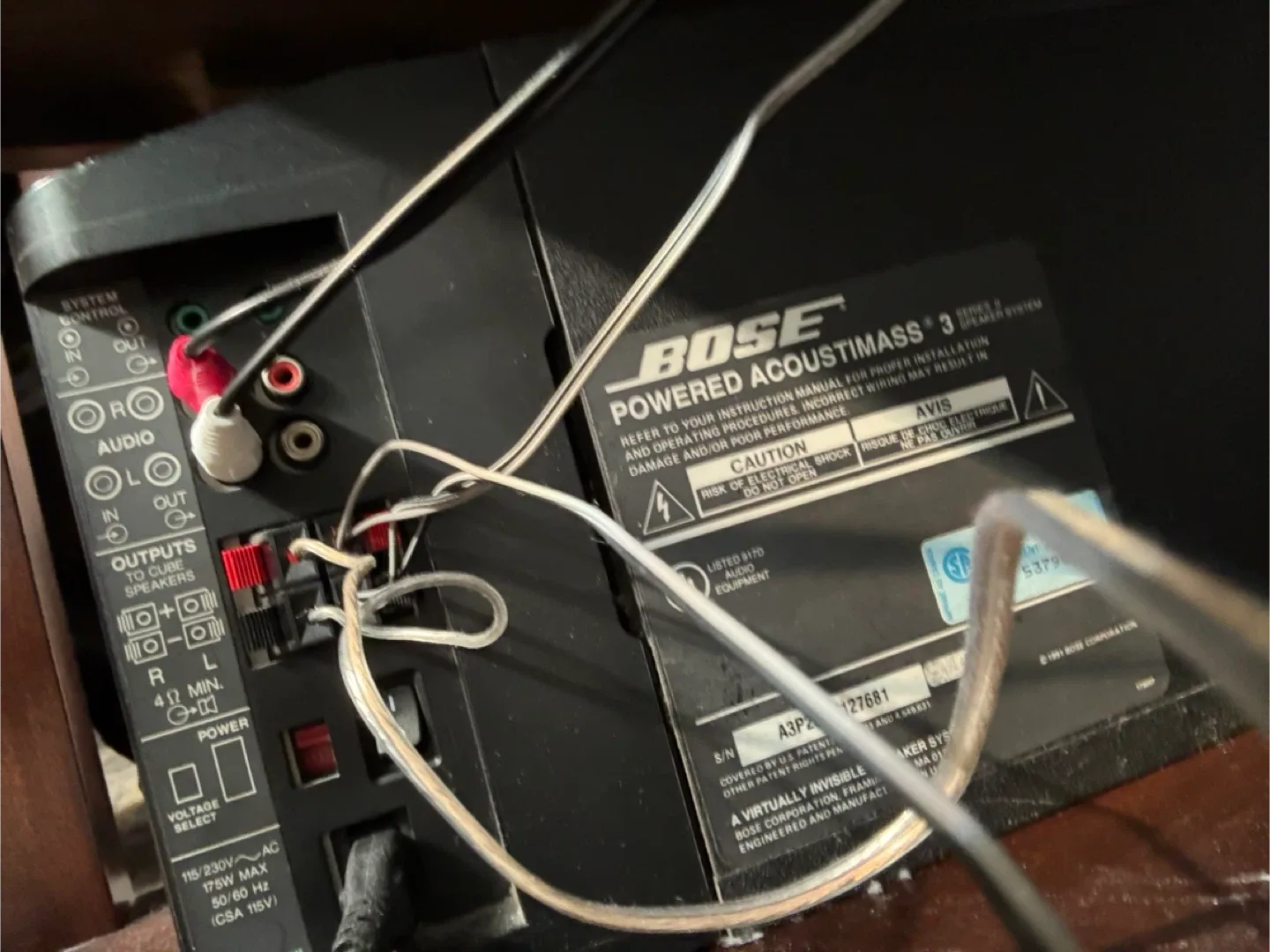 Bose Acoustimass 3 Series II Speaker System image indicator(3)