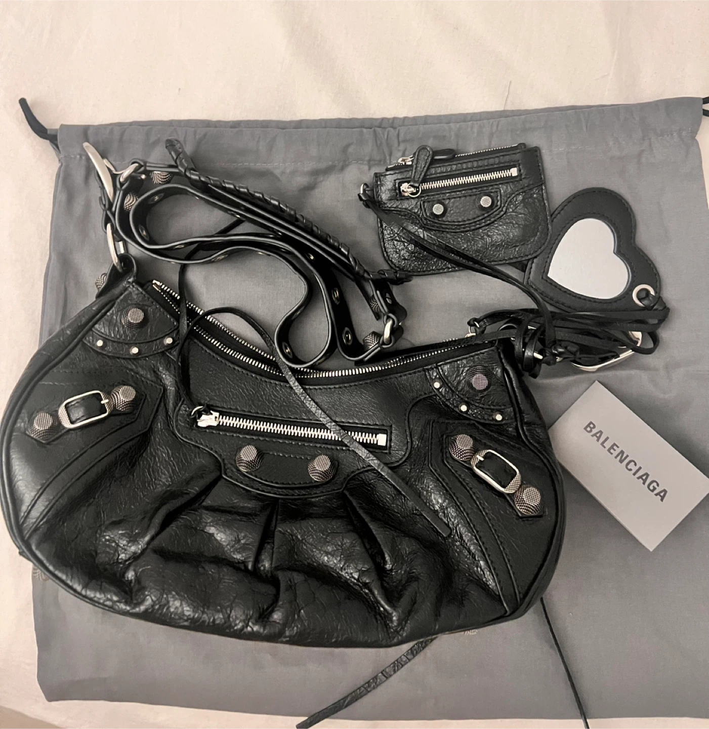 Balenciaga Le Cagole Shoulder Bag Small Black - photo 2