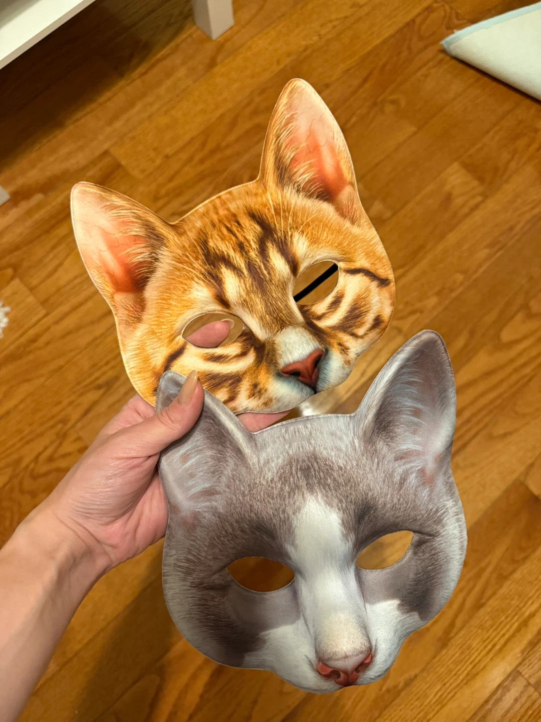 Halloween Cat Mask (Set of 2)