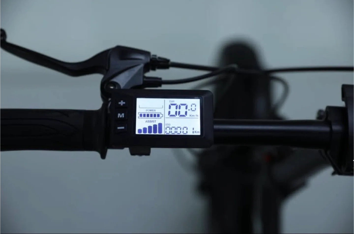 350W Fat Tire Folding eBike Black Electric Bike 48v 10a Battery image indicator(7)