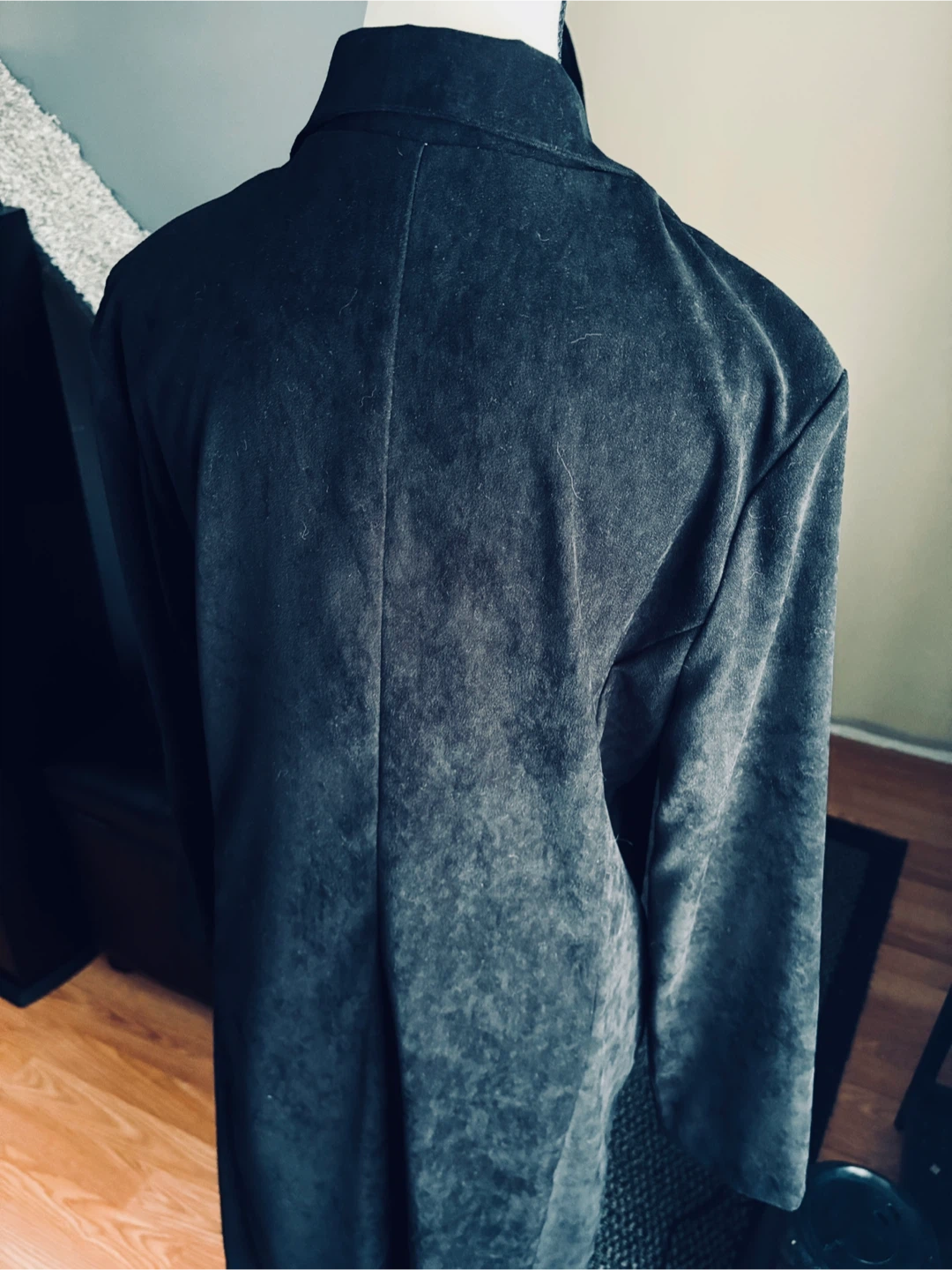 Vintage Black Suede Jacket - photo 4
