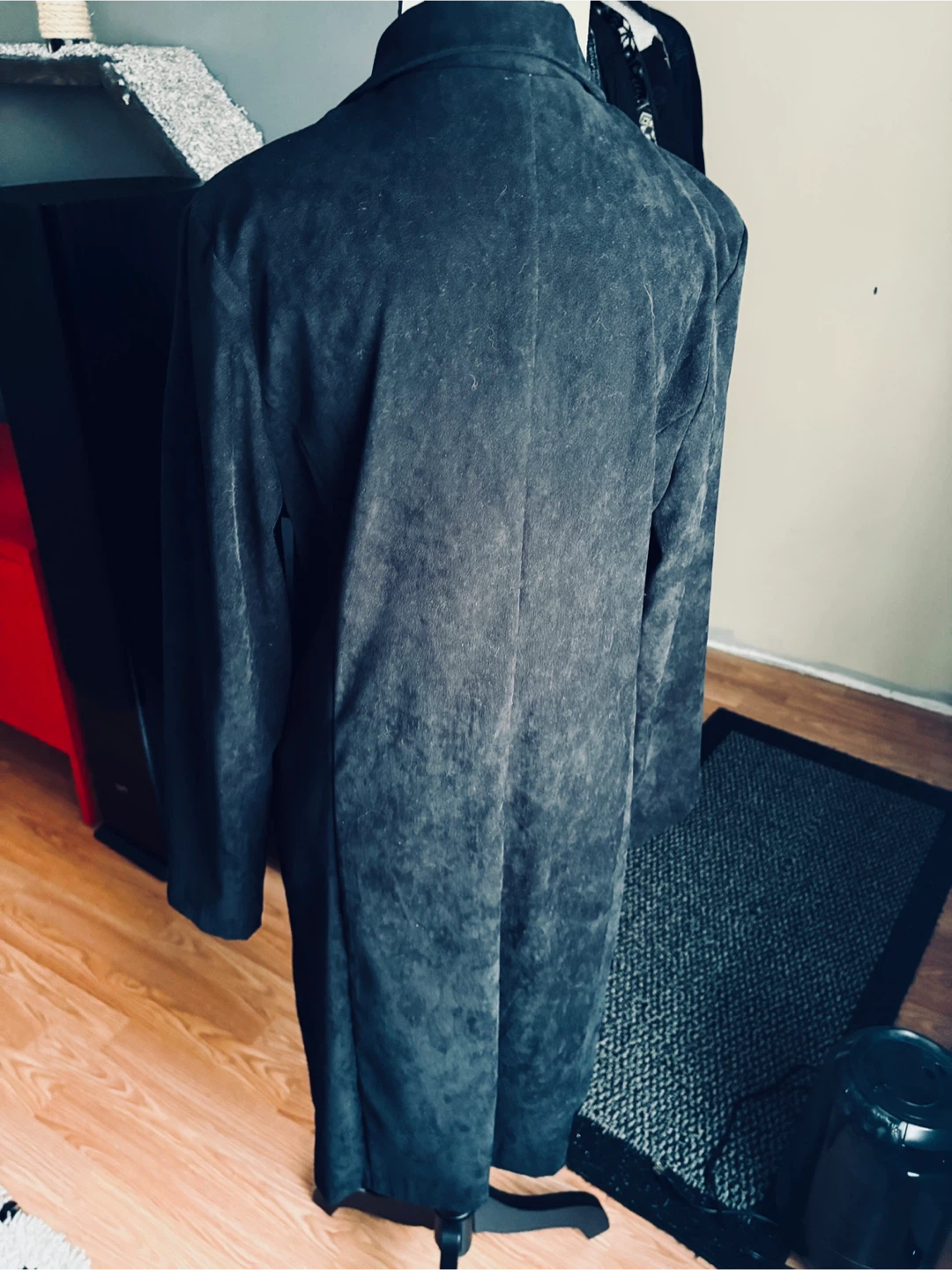 Vintage Black Suede Jacket - photo 5