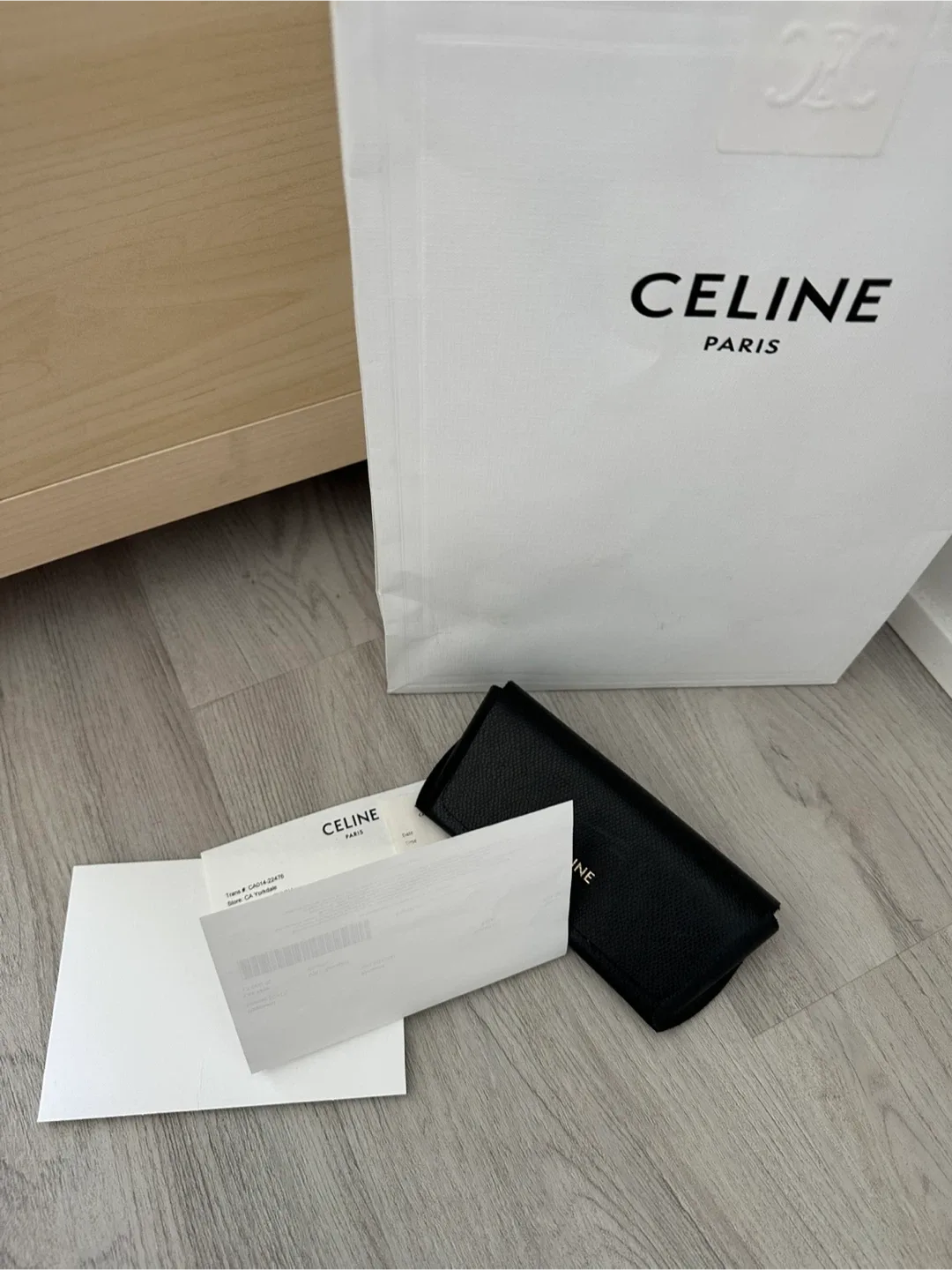Celine Triomphe 01 Sunglasses in Acetate Black image indicator(2)