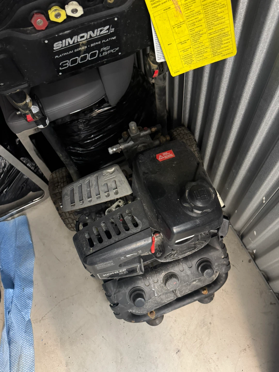 Simoniz Platinum 3000 PSI Gas Pressure Washer