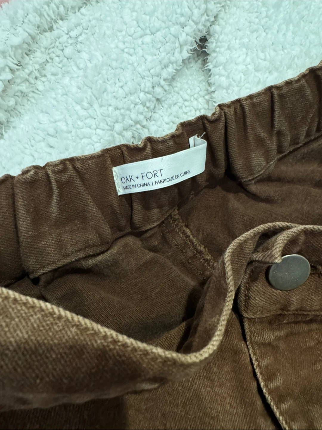 Oak + Fort Brown Wide Leg Pants - photo 2